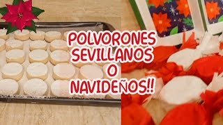 quotPOLVORONES SEVILLANOSquotSOLO quot4quotINGREDIENTES [upl. by Idner]