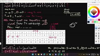 Cryptography  CH3  pt4 Cryptanalysis for monoalphabetic ciphers [upl. by Brodsky761]