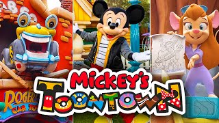 Mickeys Toontown Reopening Tour at Disneyland Park 2023  Walkthrough amp Rides 4K POV [upl. by Grekin]