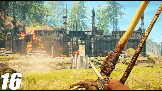 Far Cry Primal Gameplay Part 16  Attacking Battaris Temple [upl. by Nollie763]