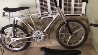 2台のカワサキ BMX 74年 BX20097年 Z1 とToxic製 2014年 MTX [upl. by Oremo662]