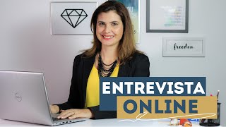 Como arrasar na entrevista de emprego online [upl. by Wendelin5]