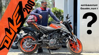 KTM Duke 200 Tamil Review  Still the peppiest [upl. by Cagle]