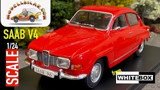 Saab 96 V4 in 124 fr Whitebox [upl. by Wauters488]