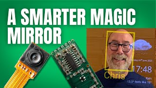 A Smarter Magic Mirror  Raspberry Pi Face Recognition and Doppler Radar Motion Detection [upl. by Alage]