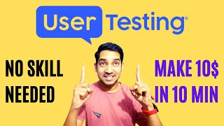 How I made 260 with this website without any skills  User Testing  Hindi [upl. by Ekud281]