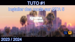 TUTO1 Installer des Mods sur GTA 5 en 20232024 [upl. by Nayt]