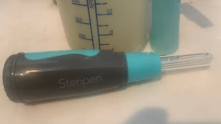 How to use the Katadyn Steripen Aqua [upl. by Junko]