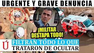 MILITARES DESPLEGADOS EN VALENCIA HABLAN y DENUNCIAN ESCÁNDALO de CRUZ ROJA los VECINOS por DANA [upl. by Jacobina519]