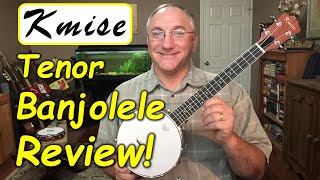 Kmise Tenor Banjolele Review and Concert Banjolele Comparison [upl. by O'Callaghan949]