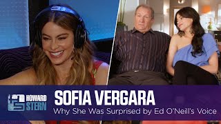 Sofía Vergara Was Surprised by Ed O’Neill’s Real Voice on “Modern Family” 2015 [upl. by Heti845]