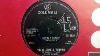 Soulful  CLODA ROGERS  Youll Come A Running  COLUMBIA DB 7926 UK Girl Midtempo Dancer [upl. by Strawn]