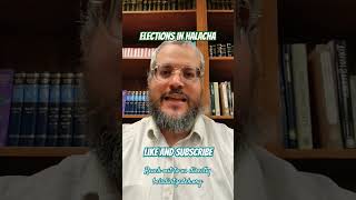 Elections in Halacha election halacha community policy politics jewishculture [upl. by Squire]