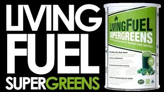 Living Fuel Super Greens Alkaline Food Green Drink [upl. by Lannie]