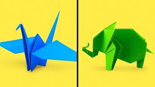 18 ORIGAMIS DE PAPEL DIYs FÁCEIS DE SE FAZER [upl. by Arykahs78]