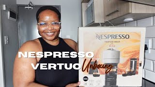 Nespresso Vertuo Next Unboxing Quick Setup amp Review [upl. by Nodlehs]