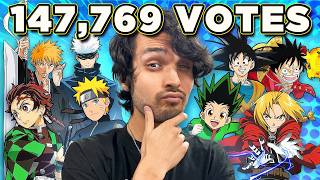 I Asked 145769 People to Vote for the BEST ANIME EVER [upl. by Emina925]