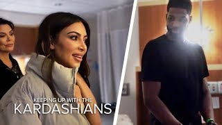 Kim And Tristan Thompson Come Face To Face In Khloes Delivery Room  KUWTK  E [upl. by Sunderland]