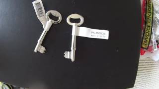 C34T ZEN34 Old mortice lock key  Last batch [upl. by Suh]