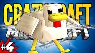 Minecraft Crazy Craft 4  Das HUHN in DIR amp Deno wieder TOT [upl. by Heilman122]