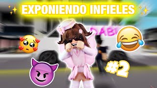 ✨😳DESTRUYENDO PAREJAS EN BROOKHAVEN😂✨ [upl. by Anaed]