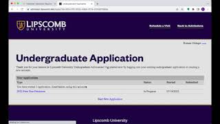 Lipscomb University Application Video [upl. by Anitnelav]