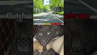 Clutch brake combination ka rkhe Dhyan automobile driving shortvideo viralreels [upl. by Eceinal]