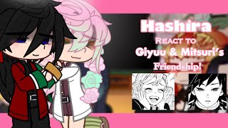 Hashira react to Giyuu amp Mitsuri  KNYDS  part 11 [upl. by Vachel626]