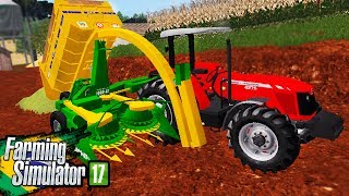 Forrageira JF 1600AT  MF 4275 download  Farming simulator 17 [upl. by Adnilem]