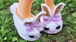 quotAlucinante quot😍Zapatos para bebé de conejo a CROCHETCrochetips [upl. by Sorrows]