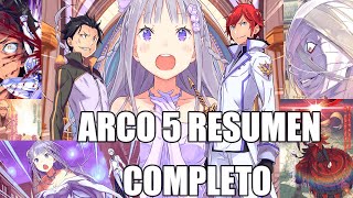 ✅ RE ZERO ARCO 5 RESUMEN COMPLETO parte 1 de 2  Lo que pasara esta TERCERA TEMPORADA novela ligera [upl. by Lebasile]