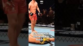 Petr Yan Knocks Out Deiveson Figueiredo in UFC 5 👊 Shorts  AI Simulation Gameplay [upl. by Danya]