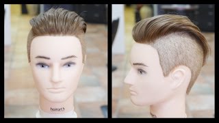 Mens Undercut Haircut Step by Step Tutorial  TheSalonGuy [upl. by Skyla]