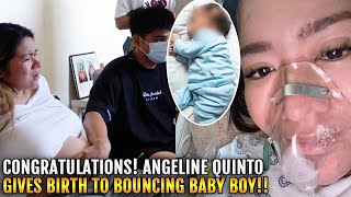 BUONG DETALYE sa PANGANGANAK ni Angeline Quinto sa SUPER CUTE BABY BOY na si Sylvio [upl. by Hort]