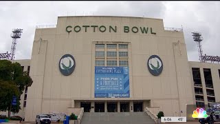 Dallas to break ground on renovations for Cotton Bowl Stadium [upl. by Jilly]