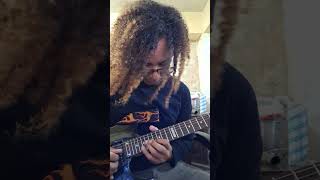 Undertow solo Mr Big cover guitar shred rock [upl. by Marijane]