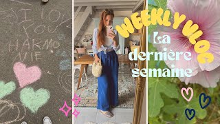 Weekly vlog Dernière semaine fatigue et émotions [upl. by Felita]