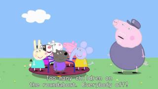 Peppa Pig S322【Grandpa at the Playground】 [upl. by Sitnerp]