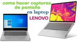 como tomar capturas de pantalla en laptop Lenovo [upl. by Tenaj]