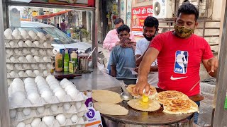 Egg Roll with Chowmein  Delhi’s Popular Healthy Egg Roll  Indian Street Food [upl. by Werna]