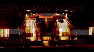 Gary Numan  Wembley 81 first night 26 4 1981 pt 2 [upl. by Masera]