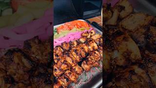 🔥 Shish Tawook Chicken My Shish Tawook Marinade Revealed 🍢 Check comments for recipe shorts [upl. by Quickel]