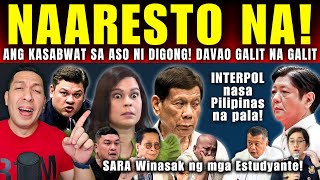 BREAKING NEWS SAWAKAS NAARESTO Na DAVAO GALIT na ISINUMBONG ang KASABWAT ni Digong at Sara [upl. by Tdnerb]