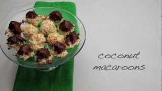 How to Make Coconut Macaroons  Cookie Recipe  Allrecipescom [upl. by Bonilla]