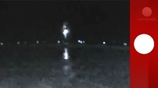 Russia plane crash Shocking video shows Boeing 737 strike the ground and explode [upl. by Ennad793]