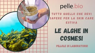 Le alghe nei cosmetici snellenti e detox [upl. by Odetta]