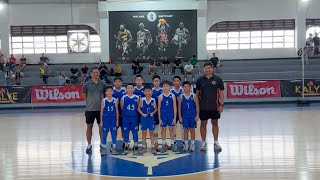 Agilas vs Lions Basketball Club FDL Black Out Tournament 11U [upl. by Steep]