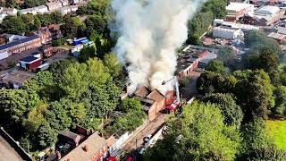 fire in a derelict building in willenhall [upl. by Saville351]