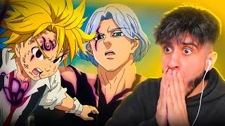 MELIODAS VS HENDRICKSON  Seven Deadly Sins Episode 21 REACTION [upl. by Atilegna]