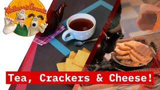 ‹ Afternoon tea with crackers and cheese › Aardmans Wallace amp Gromit  Animated Recipe [upl. by Aliakim211]